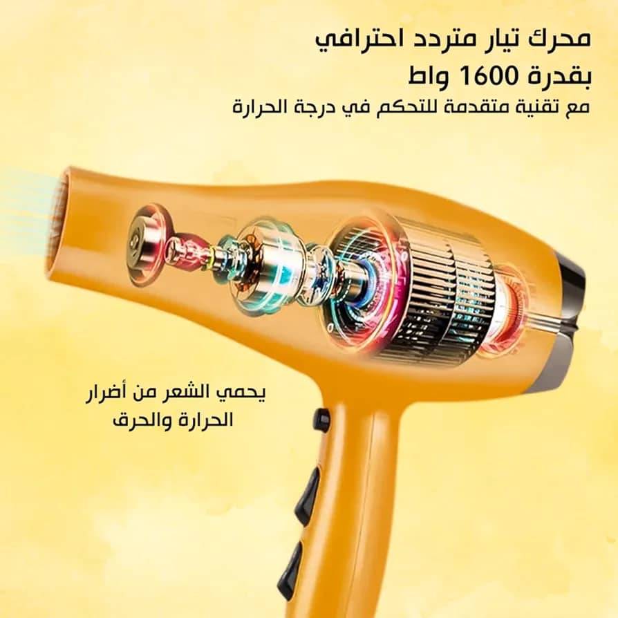 سشوار حرفه ای دی اس پی مدل DSP 37006